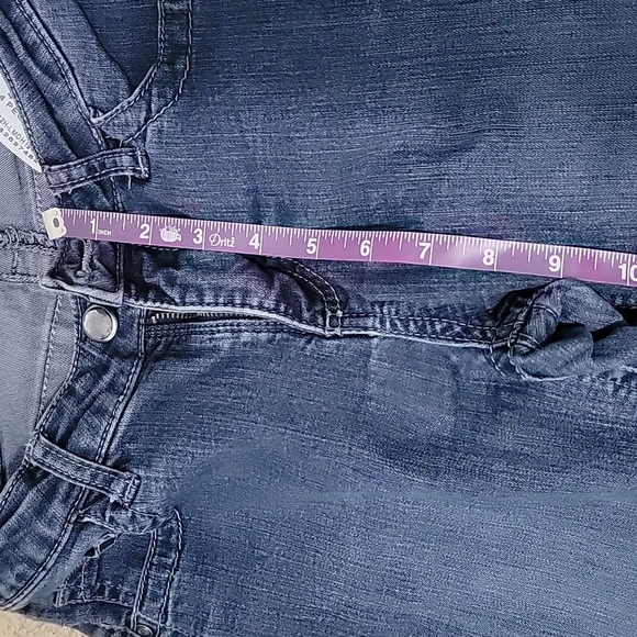 Women Lee Curvy Fit Jeans Lower on The Waist Size: 4P - Picture 7 of 9